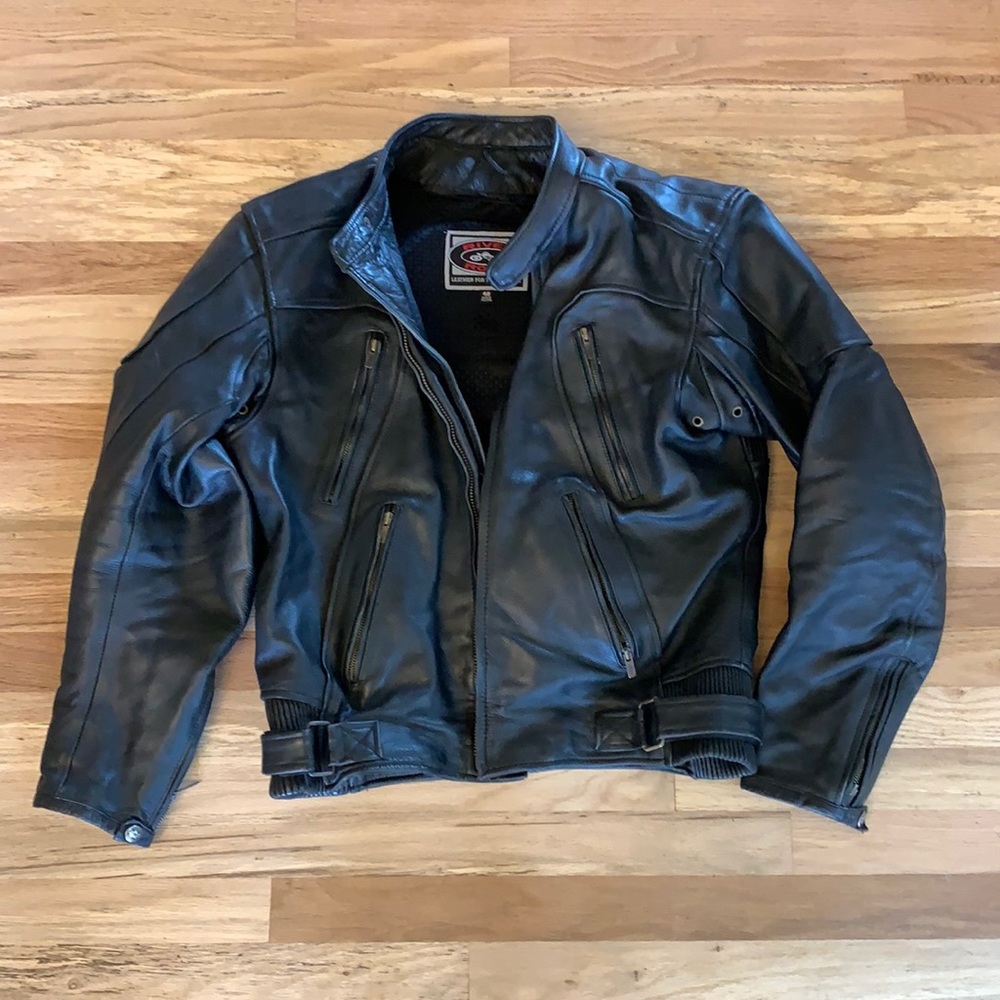 River Road leather motercyle jacket